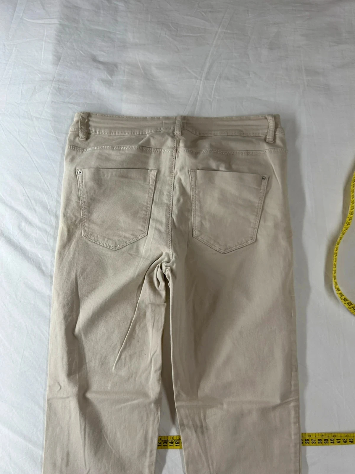 Beige crème cache cache jean – photo 10